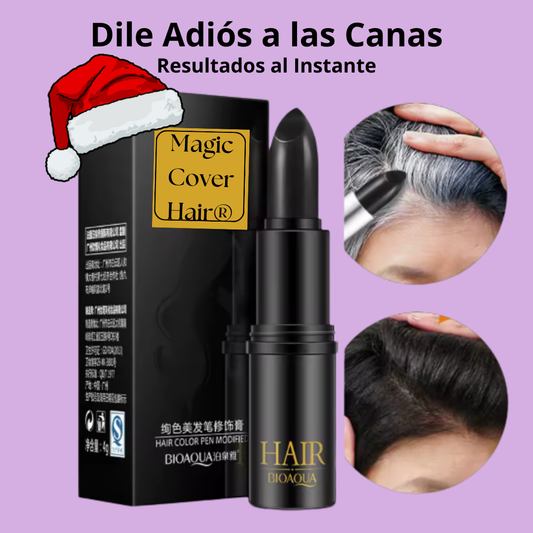 Magic Cover Hair®️ Desaparece las Canas al Instante